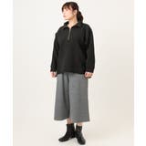 【大きいサイズ】ジャージーキュロットパンツ | eur3 | 詳細画像30 