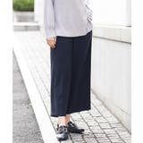 【大きいサイズ/11号サイズあり】センタープレスストレッチワイドパンツ | eur3 | 詳細画像3