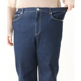 【大きいサイズ】ワイドストレートデニムパンツ | eur3 | 詳細画像13 