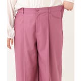 【大きいサイズ】ストレッチワイドパンツ | eur3 | 詳細画像14 