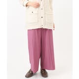 【大きいサイズ】ストレッチワイドパンツ | eur3 | 詳細画像2 