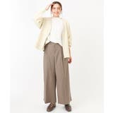 【大きいサイズ】ストレッチワイドパンツ | eur3 | 詳細画像22 