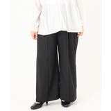 【大きいサイズ】ストレッチワイドパンツ | eur3 | 詳細画像33 