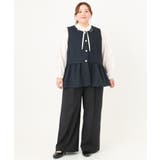 【大きいサイズ】ストレッチワイドパンツ | eur3 | 詳細画像38 