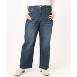 【大きいサイズ】ワイドストレートデニム | eur3 | 詳細画像10 