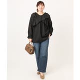 【大きいサイズ】ワイドストレートデニム | eur3 | 詳細画像19 