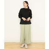 【大きいサイズ】センタープレスワイドパンツ | eur3 | 詳細画像10