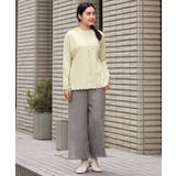 【大きいサイズ】センタープレスワイドパンツ | eur3 | 詳細画像23