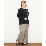 【大きいサイズ】センタープレスワイドパンツ | eur3 | 詳細画像28