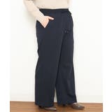 【大きいサイズ/a.v.v×eur3】ストレートワイドパンツ | eur3 | 詳細画像25