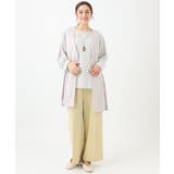 【大きいサイズ】センタープレスワイドパンツ | eur3 | 詳細画像17 