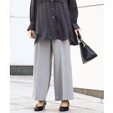 【大きいサイズ】センタープレスワイドパンツ | eur3 | 詳細画像18 
