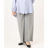 【大きいサイズ】センタープレスワイドパンツ | eur3 | 詳細画像21 