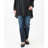 【大きいサイズ】ストレッチスリムデニム | eur3 | 詳細画像1 