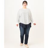 【大きいサイズ】ストレッチスリムデニム | eur3 | 詳細画像9 