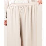 【大きいサイズ】ギャザーフレアパンツ | eur3 | 詳細画像26 