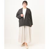 【大きいサイズ】ギャザーフレアパンツ | eur3 | 詳細画像28 