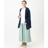 【大きいサイズ】ギャザーフレアパンツ | eur3 | 詳細画像8 