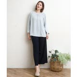 【大きいサイズ】センタープレスワイドパンツ | eur3 | 詳細画像18 