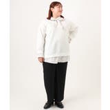 【大きいサイズ】センタープレスワイドパンツ | eur3 | 詳細画像40 