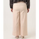 【大きいサイズ】センタープレスワイドパンツ | eur3 | 詳細画像6 