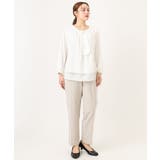 【大きいサイズ/11号サイズあり】Wクロステーパードパンツ | eur3 | 詳細画像18 