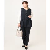 【大きいサイズ/11号サイズあり】Wクロステーパードパンツ | eur3 | 詳細画像4 