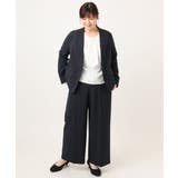 【大きいサイズ/11号サイズあり】Wクロスワイドパンツ | eur3 | 詳細画像16 