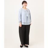 【大きいサイズ/11号サイズあり】Wクロスワイドパンツ | eur3 | 詳細画像24 