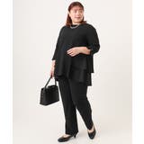 【大きいサイズ 11号サイズあり セットアップ対応】カットジョーゼットテーパード… | eur3 | 詳細画像28 