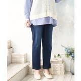 ネイビー(57) | 【大きいサイズ】ゆるフィットデニム | eur3