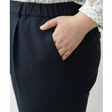 【大きいサイズ/11号サイズあり】Wクロスストレッチテーパードパンツ | eur3 | 詳細画像9