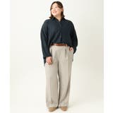 【大きいサイズ】サイロツイルワイドストレートパンツ | eur3 | 詳細画像13 