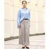 【大きいサイズ】サイロツイルワイドストレートパンツ | eur3 | 詳細画像16 