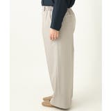 【大きいサイズ】サイロツイルワイドストレートパンツ | eur3 | 詳細画像24 