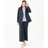 リネンライクセンタープレスパンツ | eur3 | 詳細画像3
