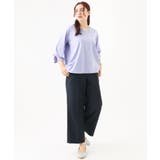 リネンライクセンタープレスパンツ | eur3 | 詳細画像5