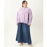 【大きいサイズ】ライトデニムワイドパンツ | eur3 | 詳細画像19 