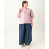 【大きいサイズ】ライトデニムワイドパンツ | eur3 | 詳細画像21 