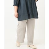 【大きいサイズ/セルフカット可】ジャージープリーツパンツ | eur3 | 詳細画像16 