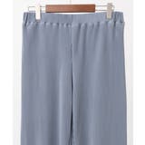 【大きいサイズ/セルフカット可】ジャージープリーツパンツ | eur3 | 詳細画像3 