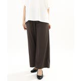 ダークグレー(93) | 【大きいサイズ】イージーワイドパンツ | eur3