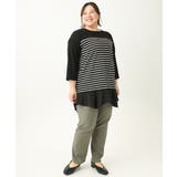 【大きいサイズ】さらさらストレッチストレートパンツ | eur3 | 詳細画像10 