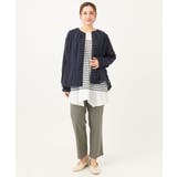 【大きいサイズ】さらさらストレッチストレートパンツ | eur3 | 詳細画像4 