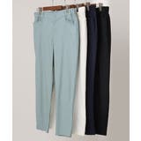 【大きいサイズ】さらさらストレッチストレートパンツ | eur3 | 詳細画像48 