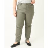 【大きいサイズ】さらさらストレッチストレートパンツ | eur3 | 詳細画像7 