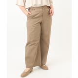 【大きいサイズ】センタープレスワイドパンツ | eur3 | 詳細画像10 