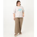 【大きいサイズ】センタープレスワイドパンツ | eur3 | 詳細画像23 