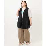 【大きいサイズ】センタープレスワイドパンツ | eur3 | 詳細画像24 