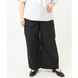 【大きいサイズ】センタープレスワイドパンツ | eur3 | 詳細画像26 